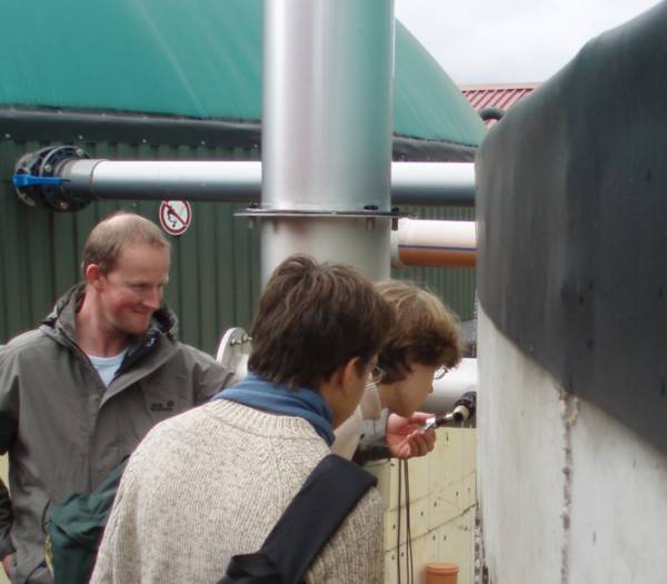 Es stinkt ein bisschen.