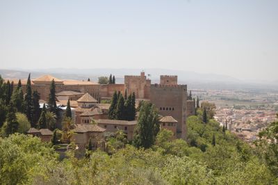dernière vue de l'Alhambra dernière vue de l'Alhambra