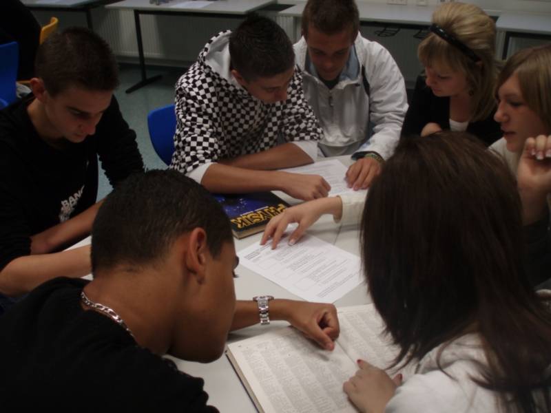 internationale Gruppenarbeit